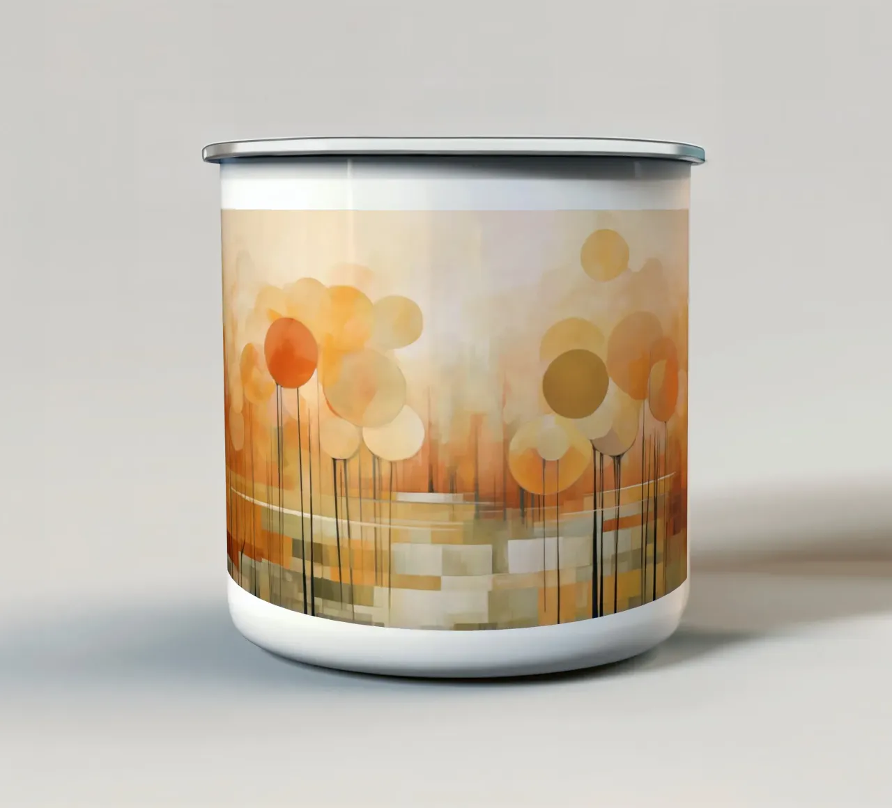 Arte da parete di Imagine tazza in smalto da Imagine
