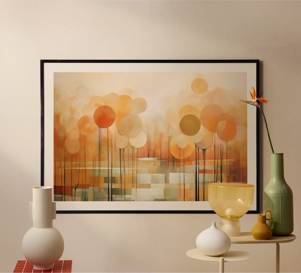 Arte da parete di Imagine poster con telaio in alluminio da Imagine