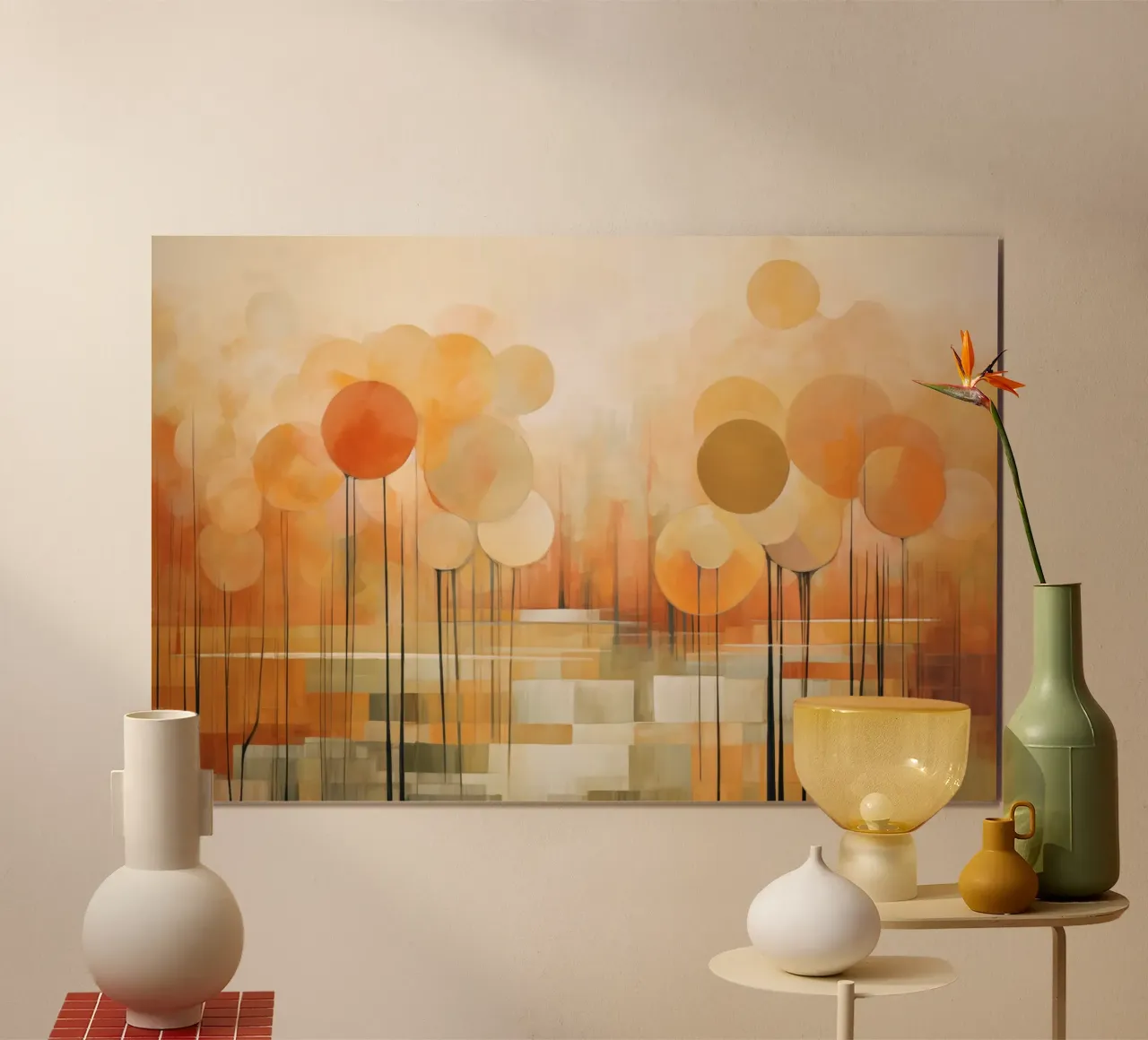 Arte da parete di Imagine poster con telaio in alluminio da Imagine