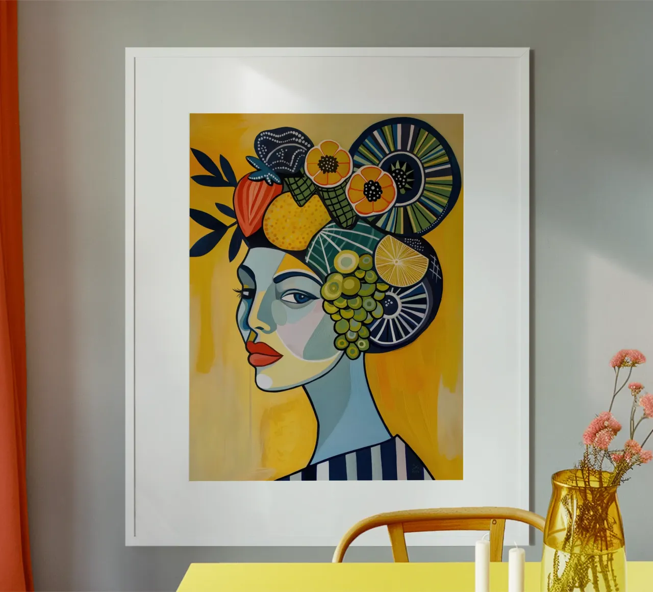 Arte da parete di Imagine poster con telaio in plastica da Imagine