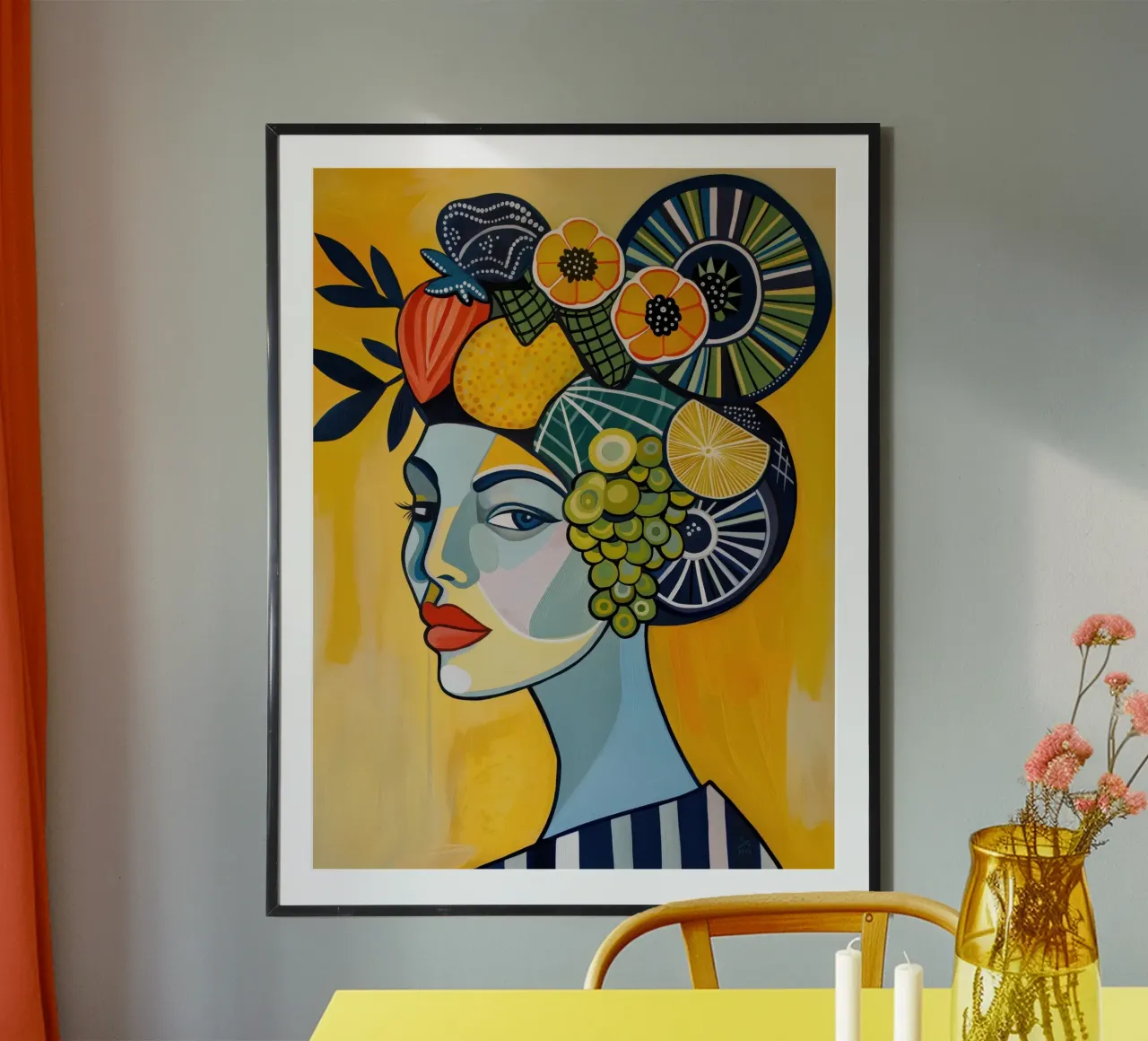 Arte da parete di Imagine poster con telaio in plastica da Imagine