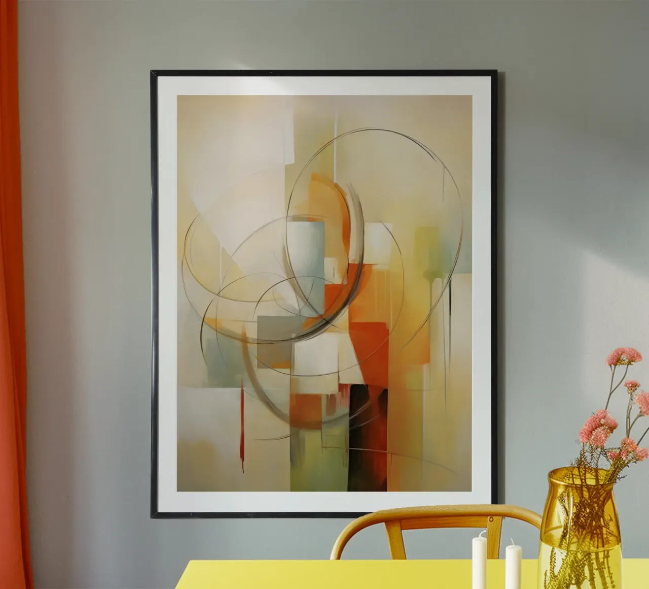 Arte da parete di Imagine poster con telaio in plastica da Imagine