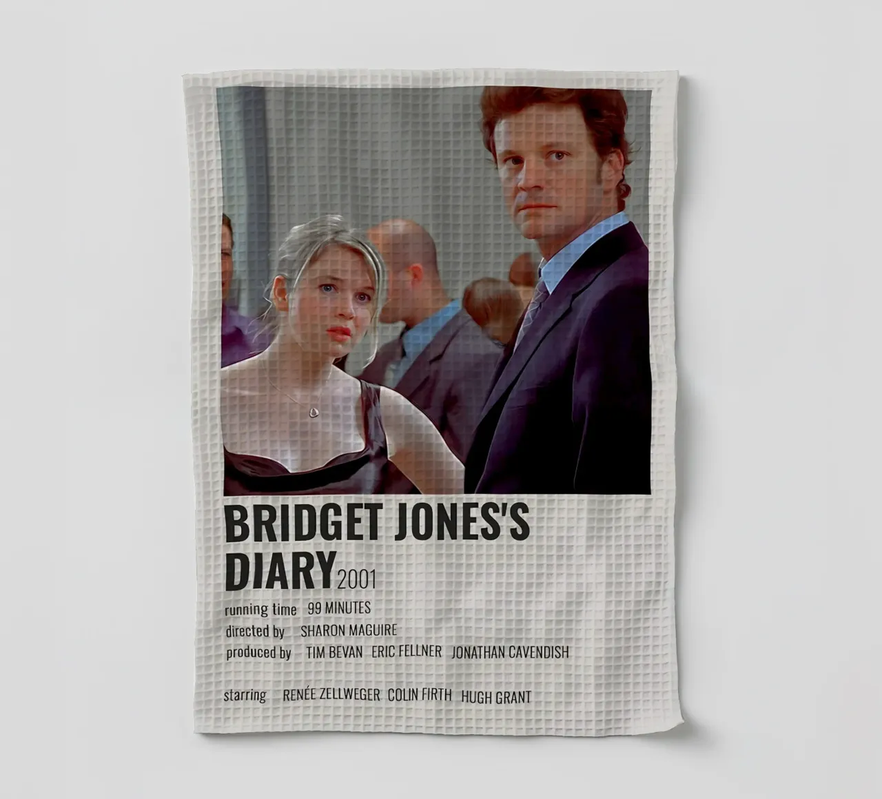 BRIDGET JONES'S DIARY 2001 canovaccio da cucina da MVFminimalist