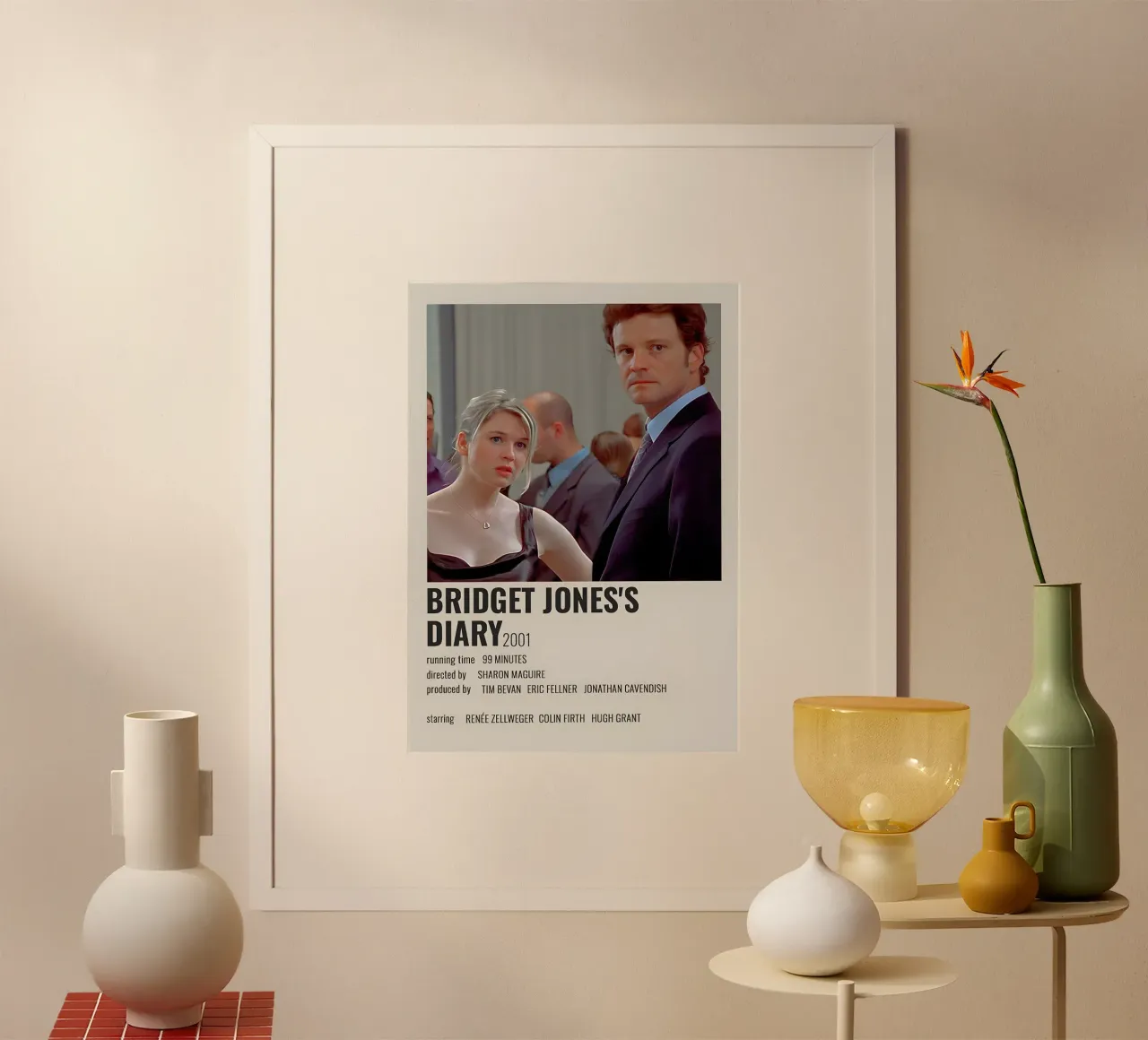 BRIDGET JONES'S DIARY 2001 carta hahnemühle da MVFminimalist