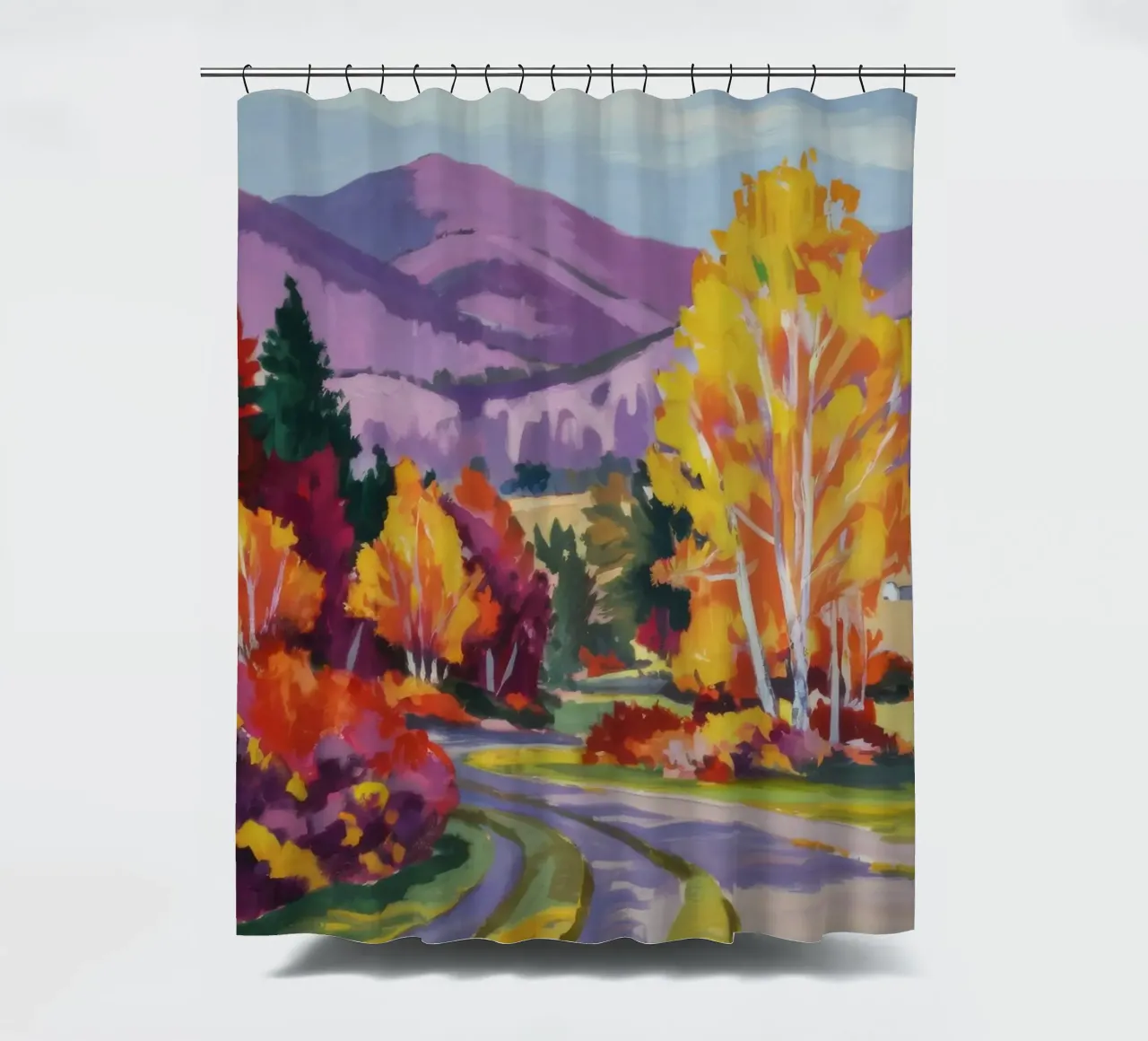 Strada forestale Firefall tenda da doccia da Celestial Harmony