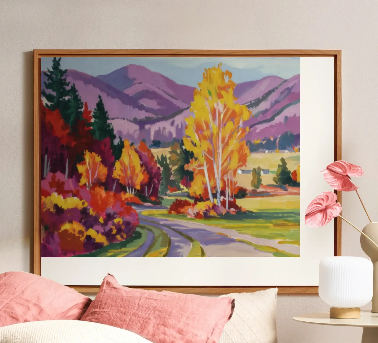 Strada forestale Firefall alluminio dibond da Celestial Harmony