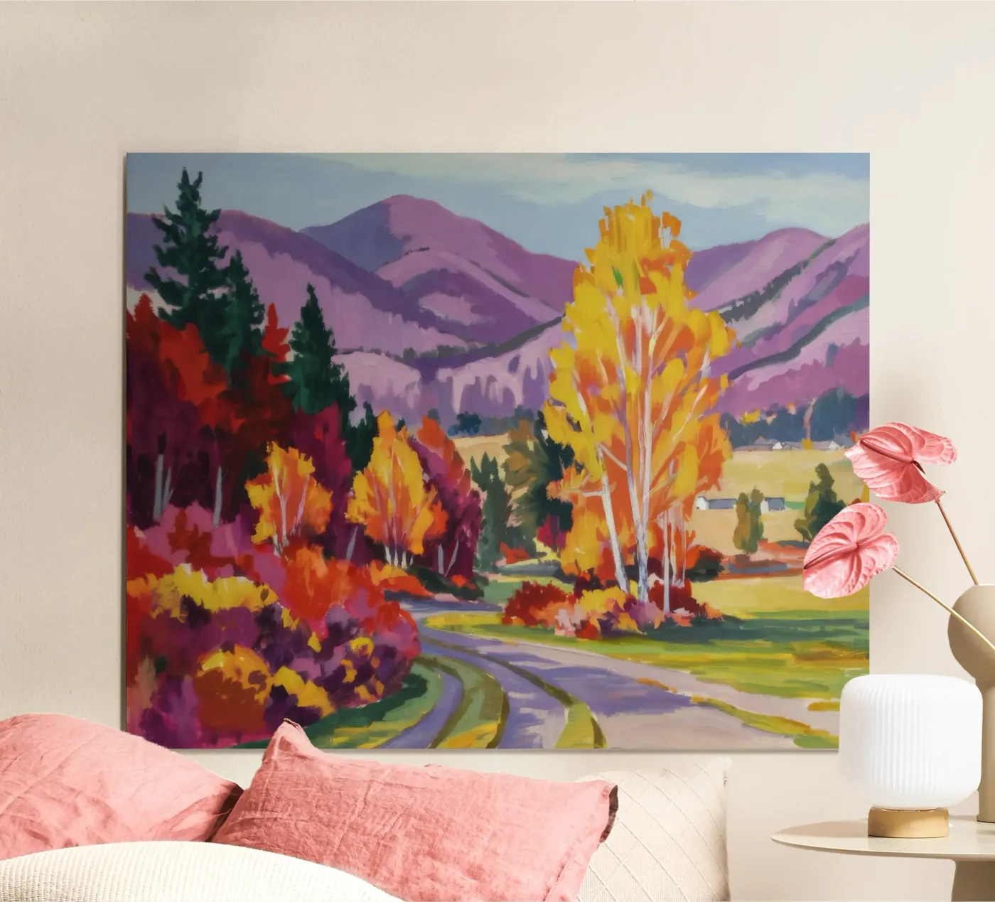 Strada forestale Firefall poster da Celestial Harmony