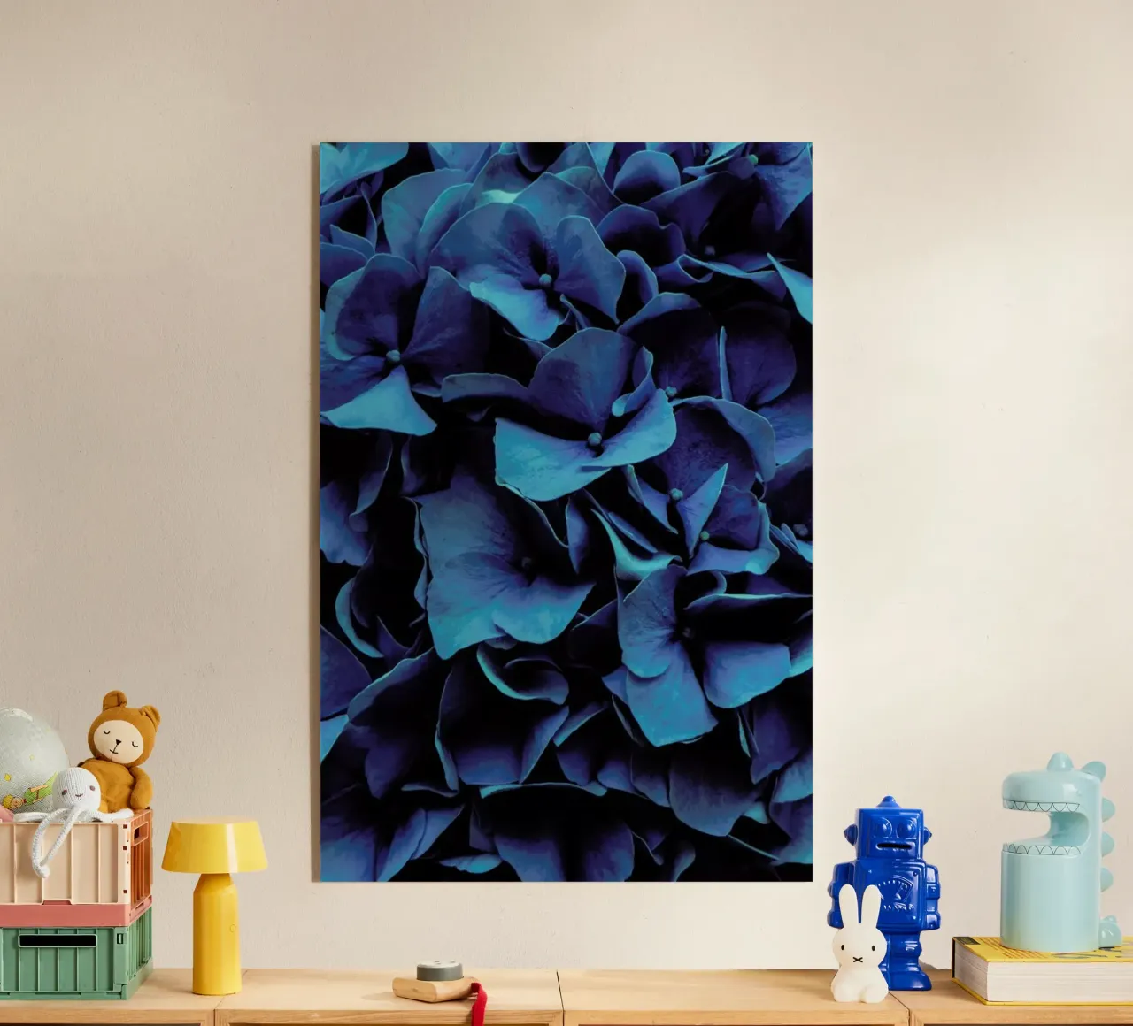Blue Blossoms plexiglass da Sebastian Hilgetag