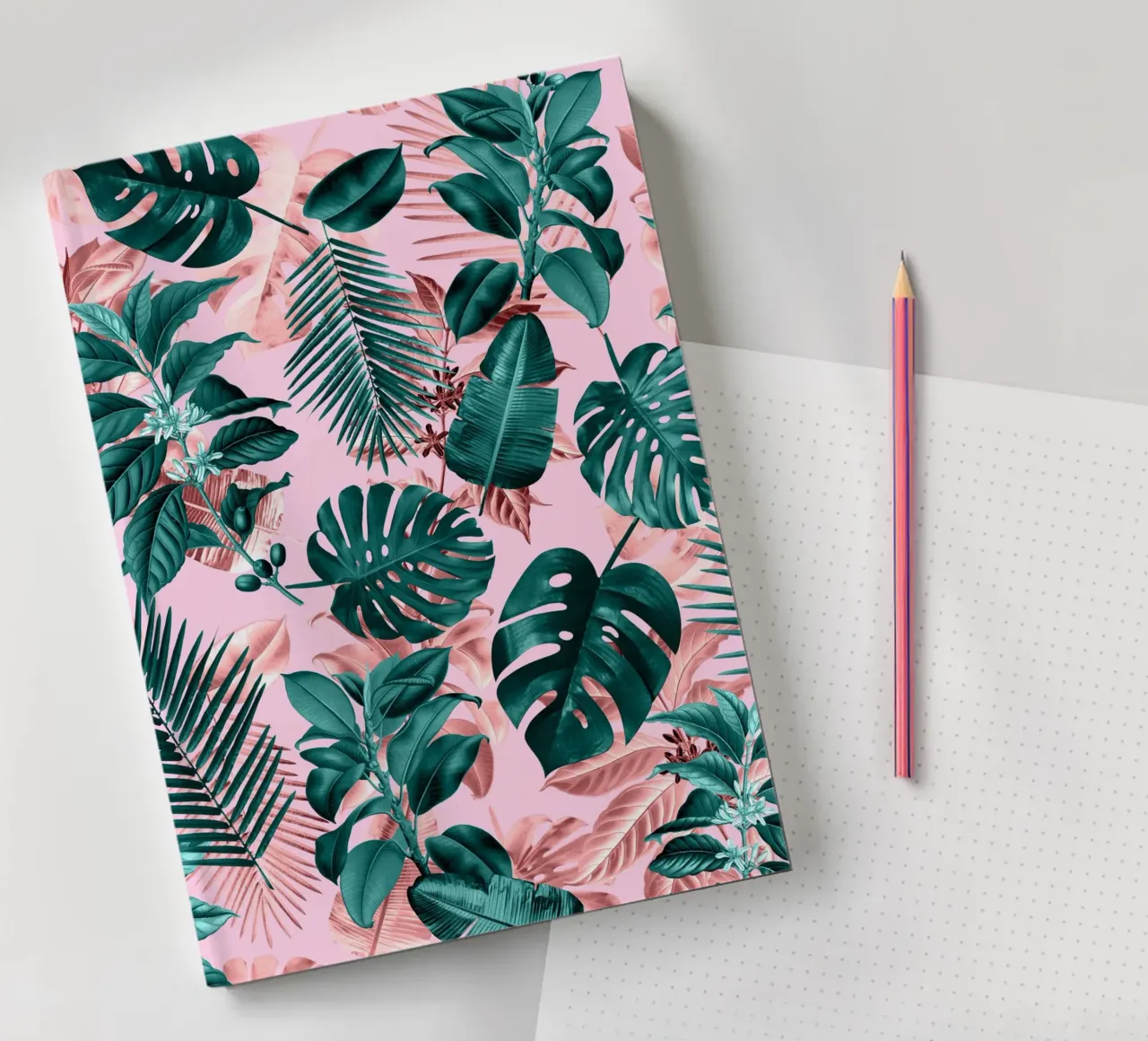 Tropical Garden II notebook by burcukorkmazyurek