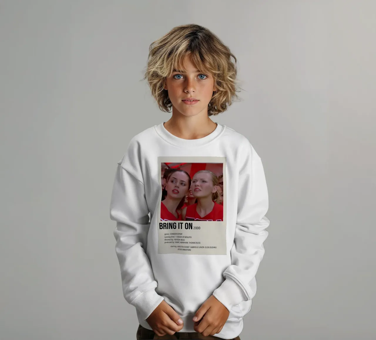 BRING IT ON 2000 sudadera para niño de MVFminimalist