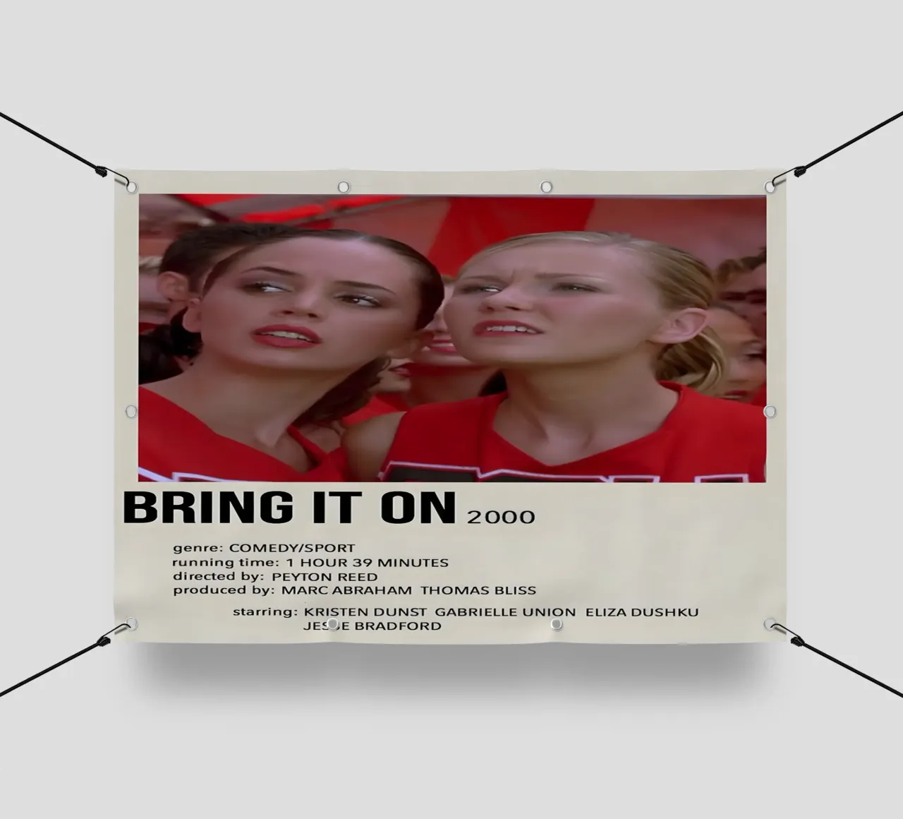 BRING IT ON 2000 telo in pvc da MVFminimalist