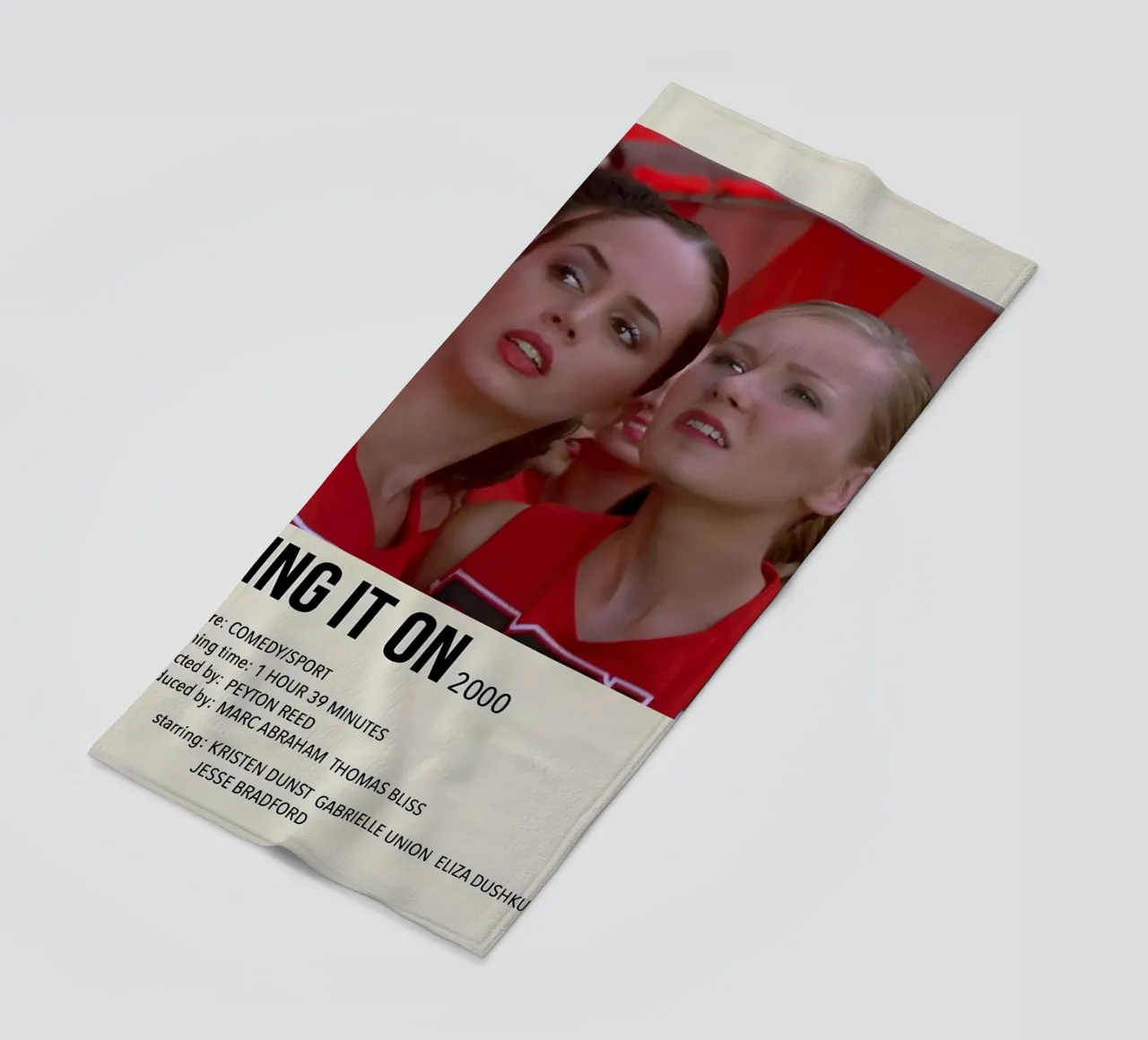 BRING IT ON 2000 toalla de playa de MVFminimalist