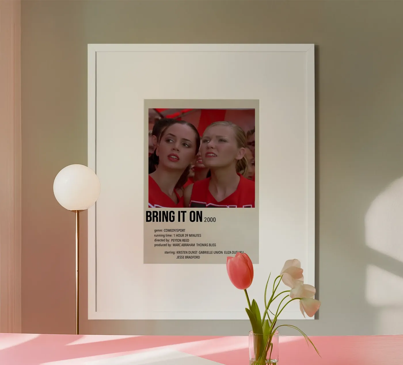 BRING IT ON 2000 poster da MVFminimalist
