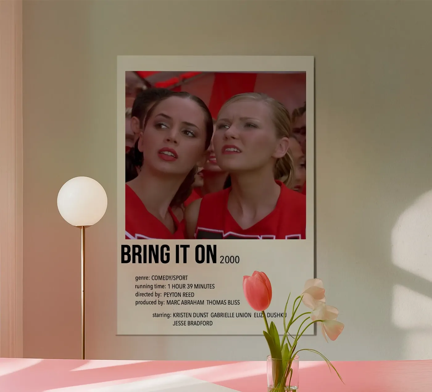 BRING IT ON 2000 poster da MVFminimalist