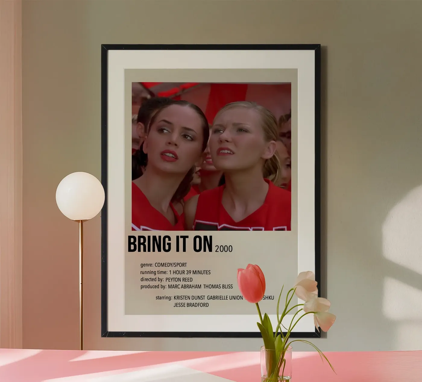 BRING IT ON 2000 poster da MVFminimalist