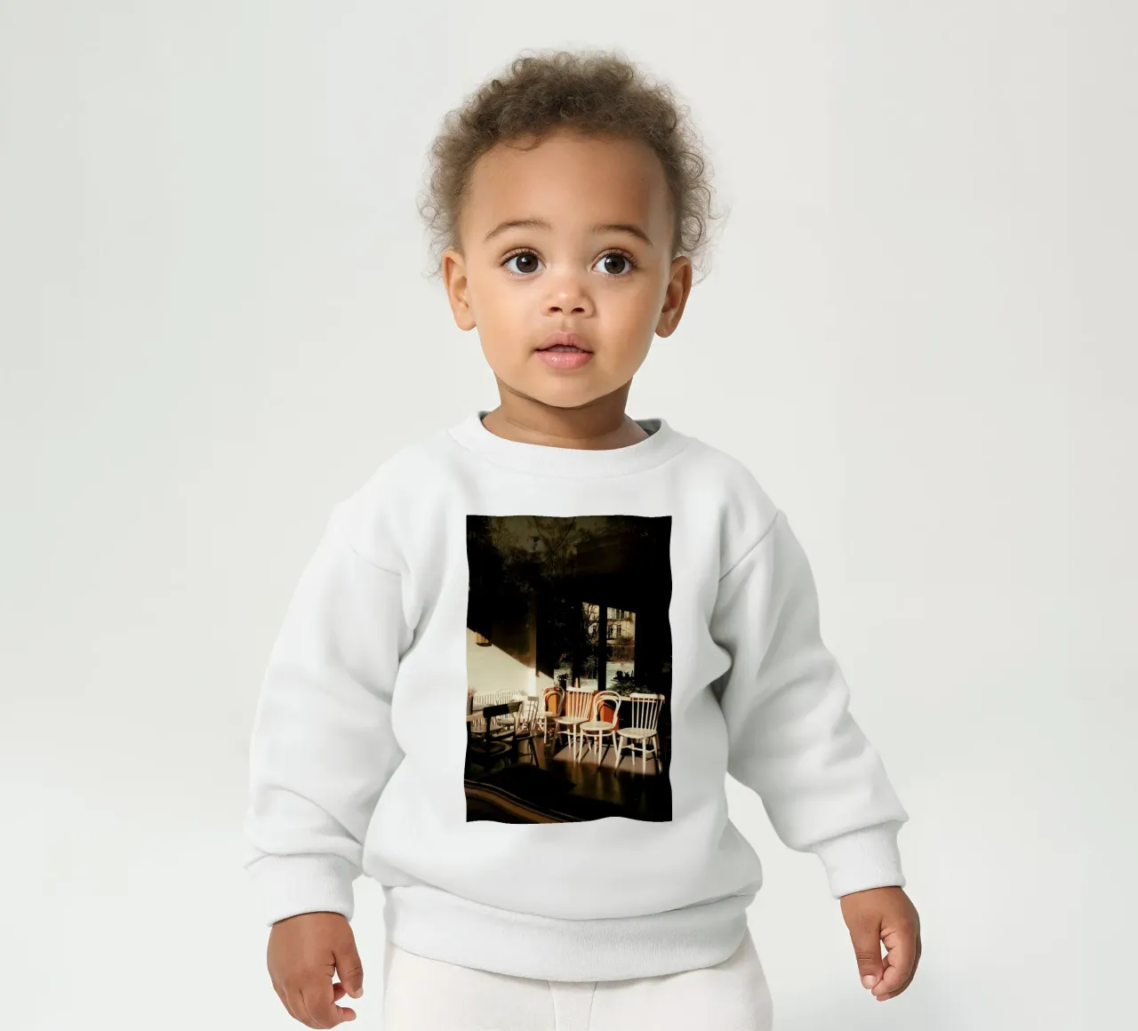 Analog Vibes Baby Sweatshirt von Sebastian Hilgetag