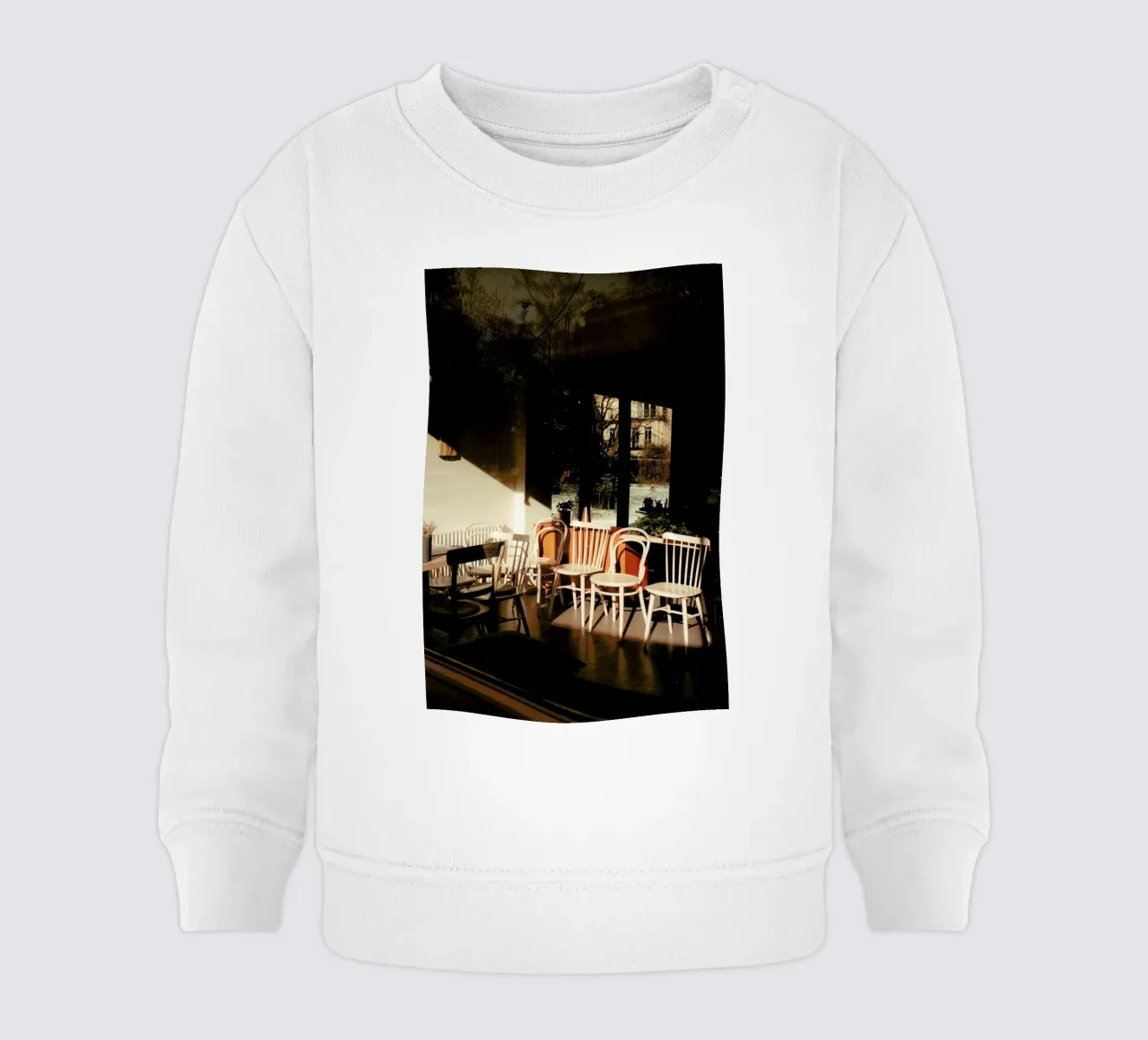 Analog Vibes Baby Sweatshirt von Sebastian Hilgetag