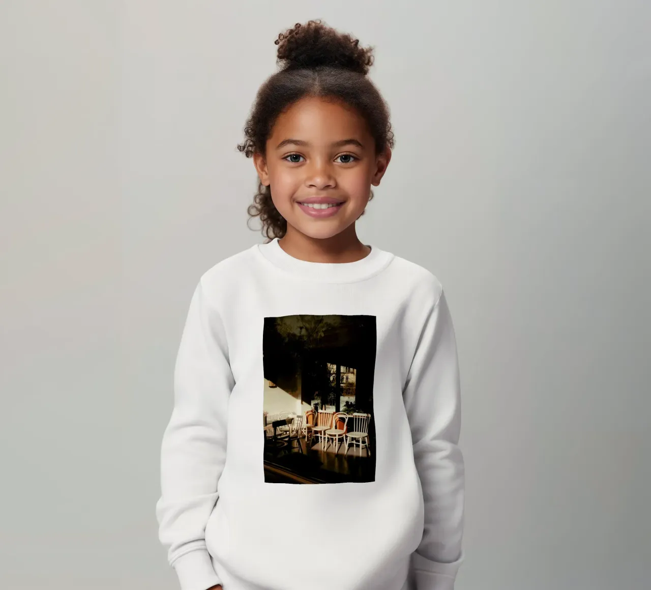 Analog Vibes Kinder Sweatshirt von Sebastian Hilgetag