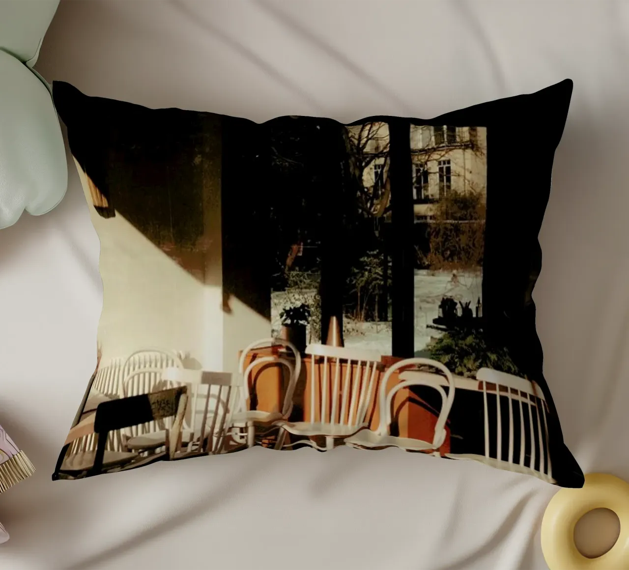 Analog Vibes cuscino da Sebastian Hilgetag