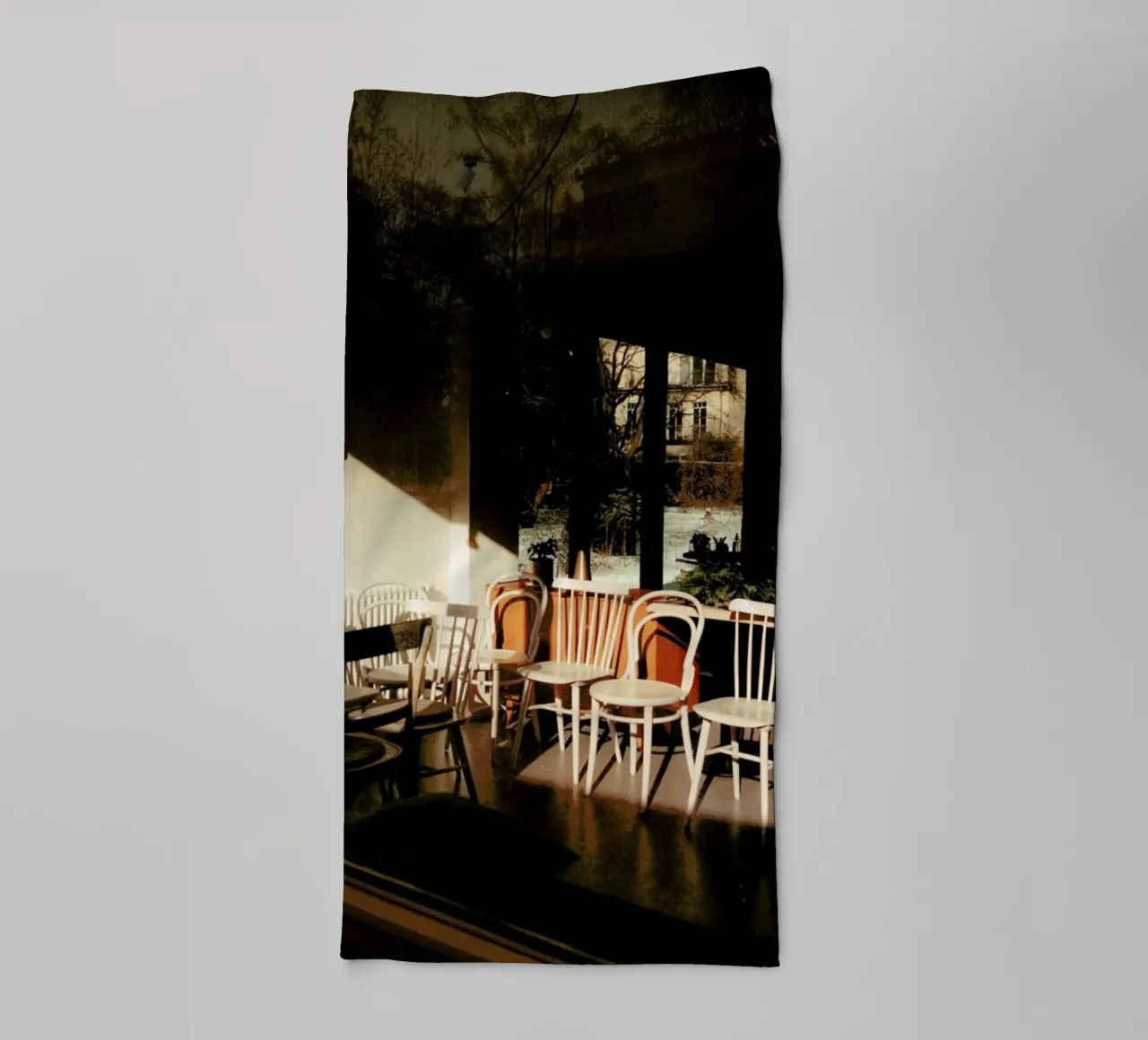 Analog Vibes towel by Sebastian Hilgetag