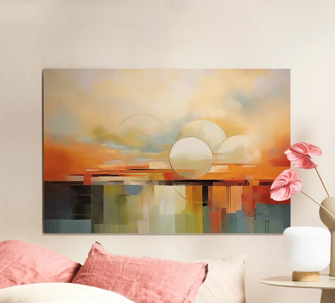 Arte da parete di Imagine poster con telaio in alluminio da Imagine