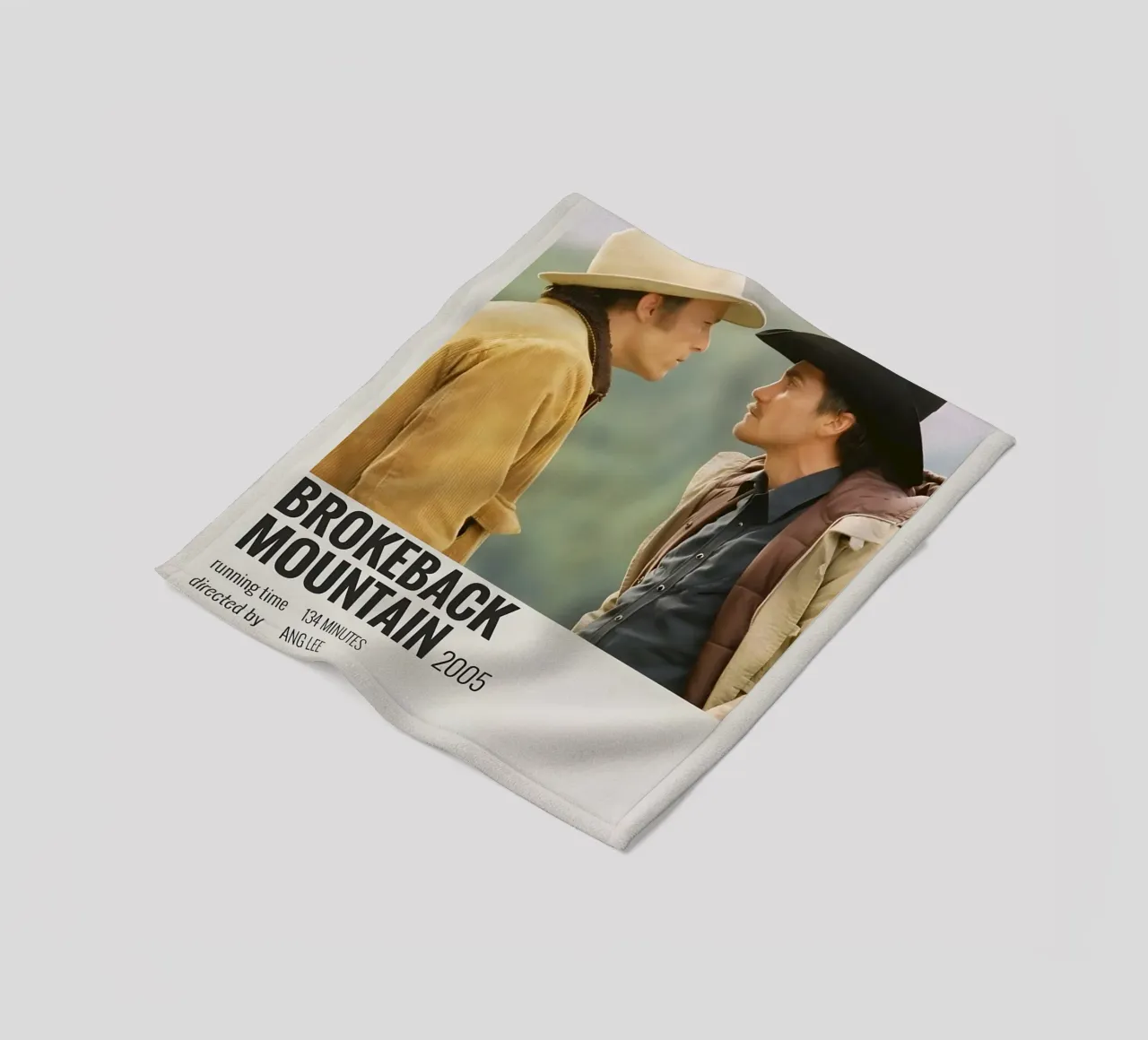 BROKEBACK MOUNTAIN 2005 coperta in pile da MVFminimalist