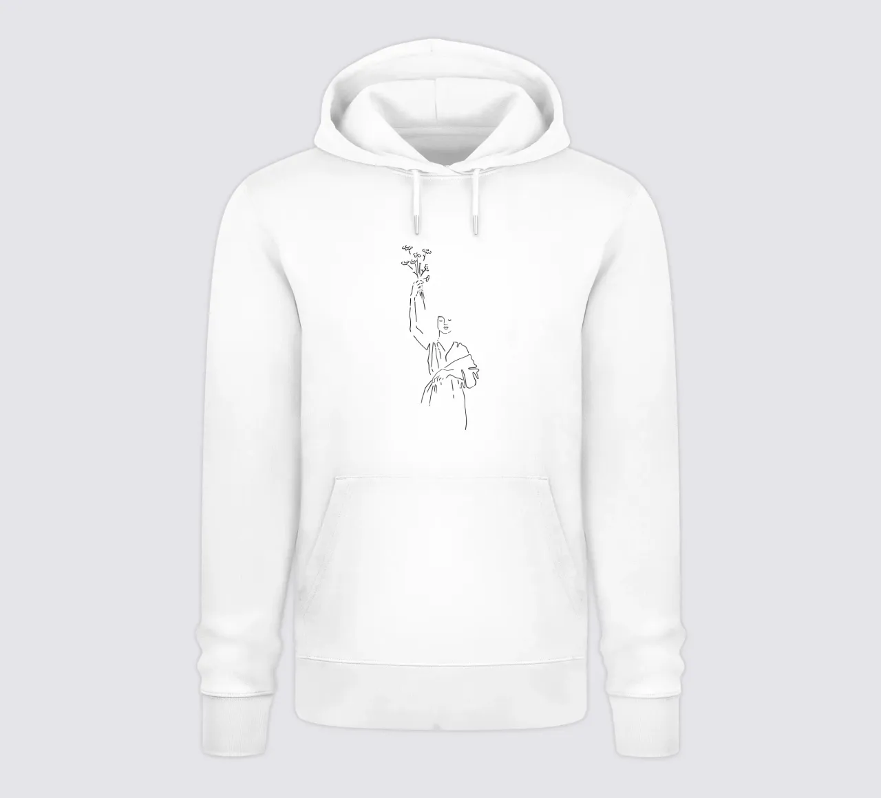 Liberty felpa con cappuccio da Ninhol