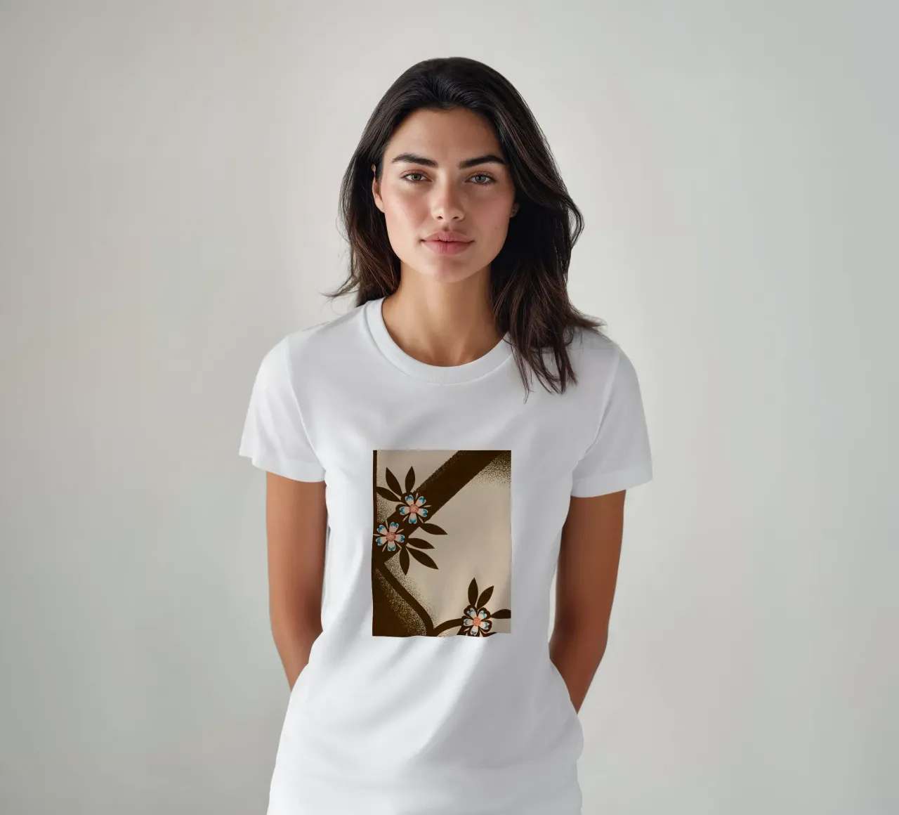 Fiore Pettern t-shirt da SOUL SHOP