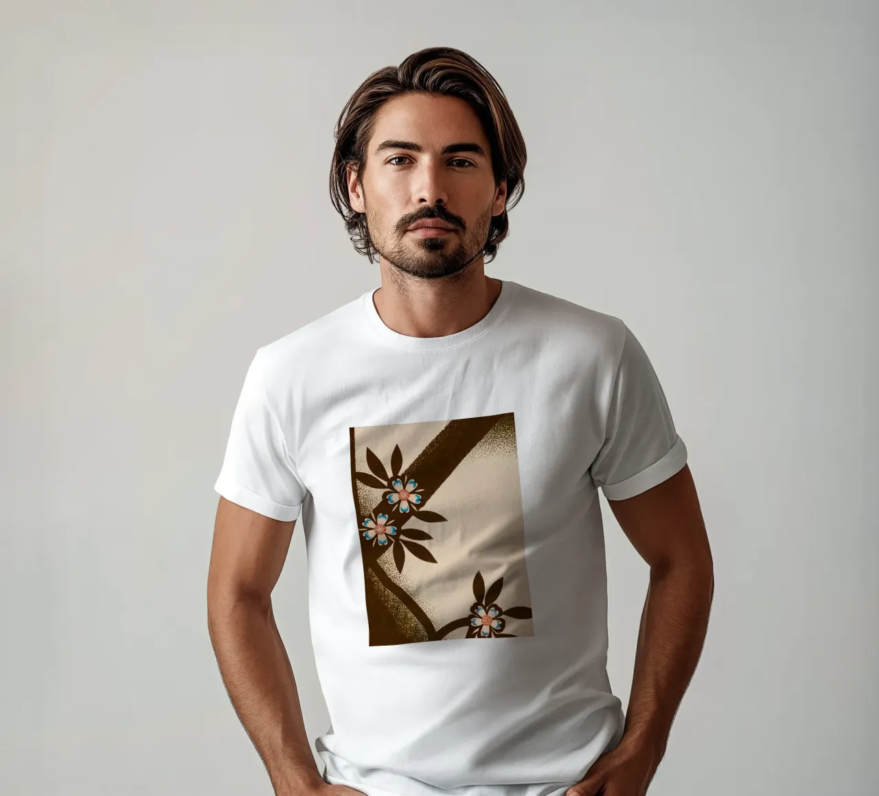 Fiore Pettern t-shirt da SOUL SHOP