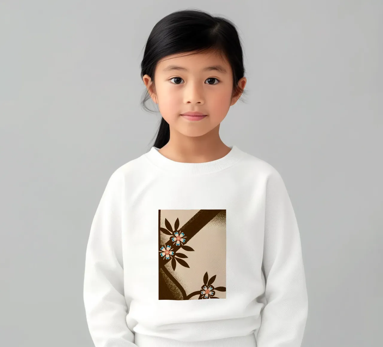 Fiore Pettern felpa bambino da SOUL SHOP