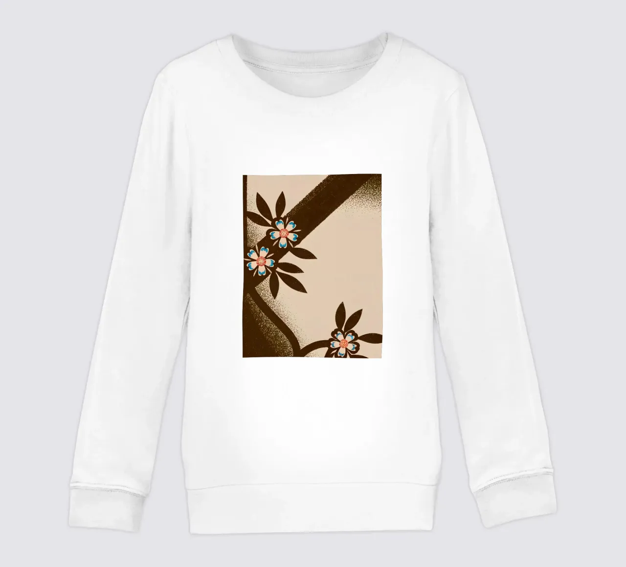 Fiore Pettern felpa bambino da SOUL SHOP