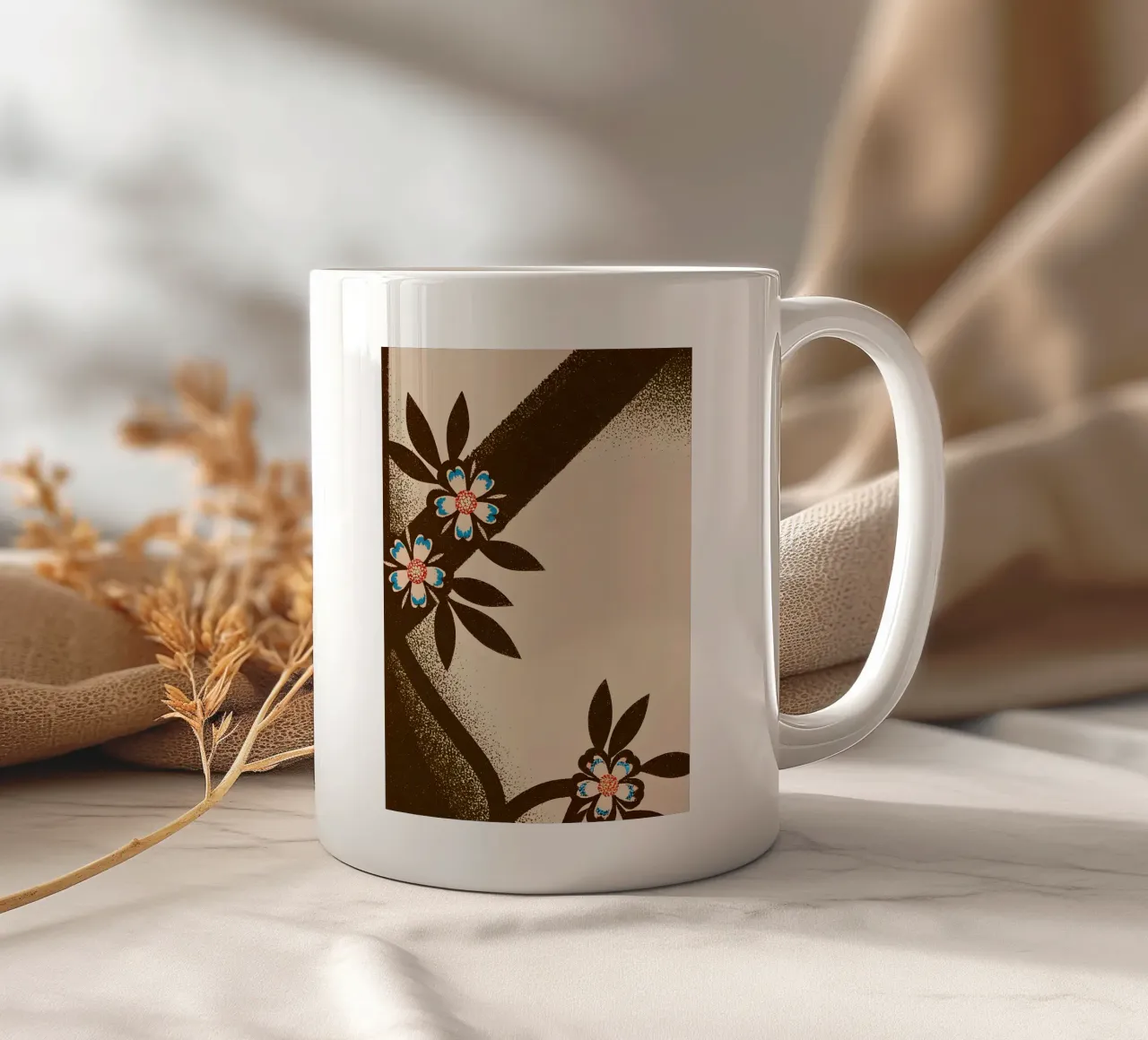 Fiore Pettern tazza in ceramica da SOUL SHOP