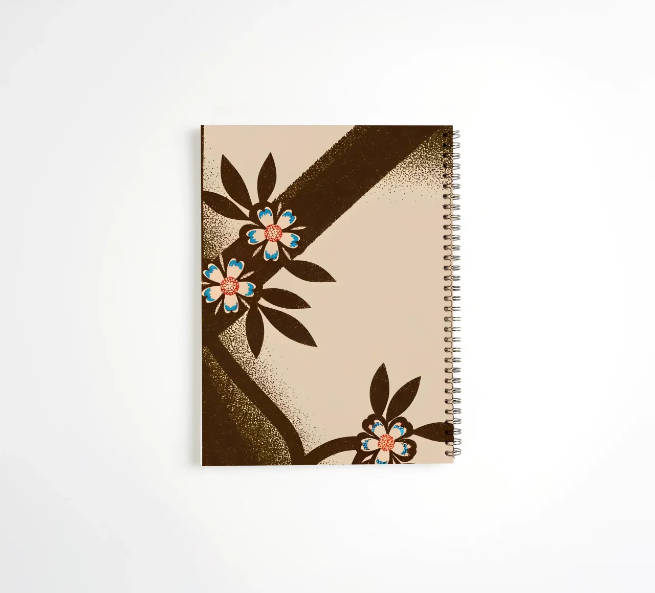 Bloem Pettern notitieboek met spiraal van SOUL SHOP