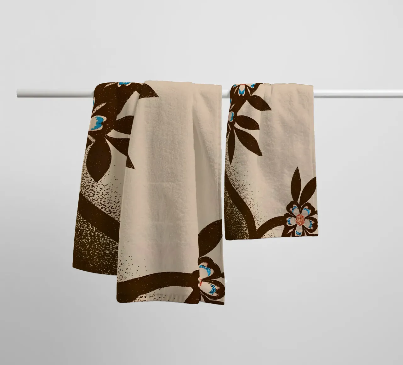 Fiore Pettern asciugamano da bagno da SOUL SHOP