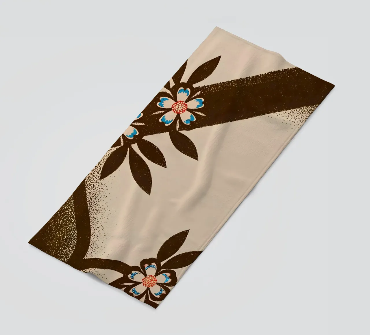 Fiore Pettern telo mare da SOUL SHOP
