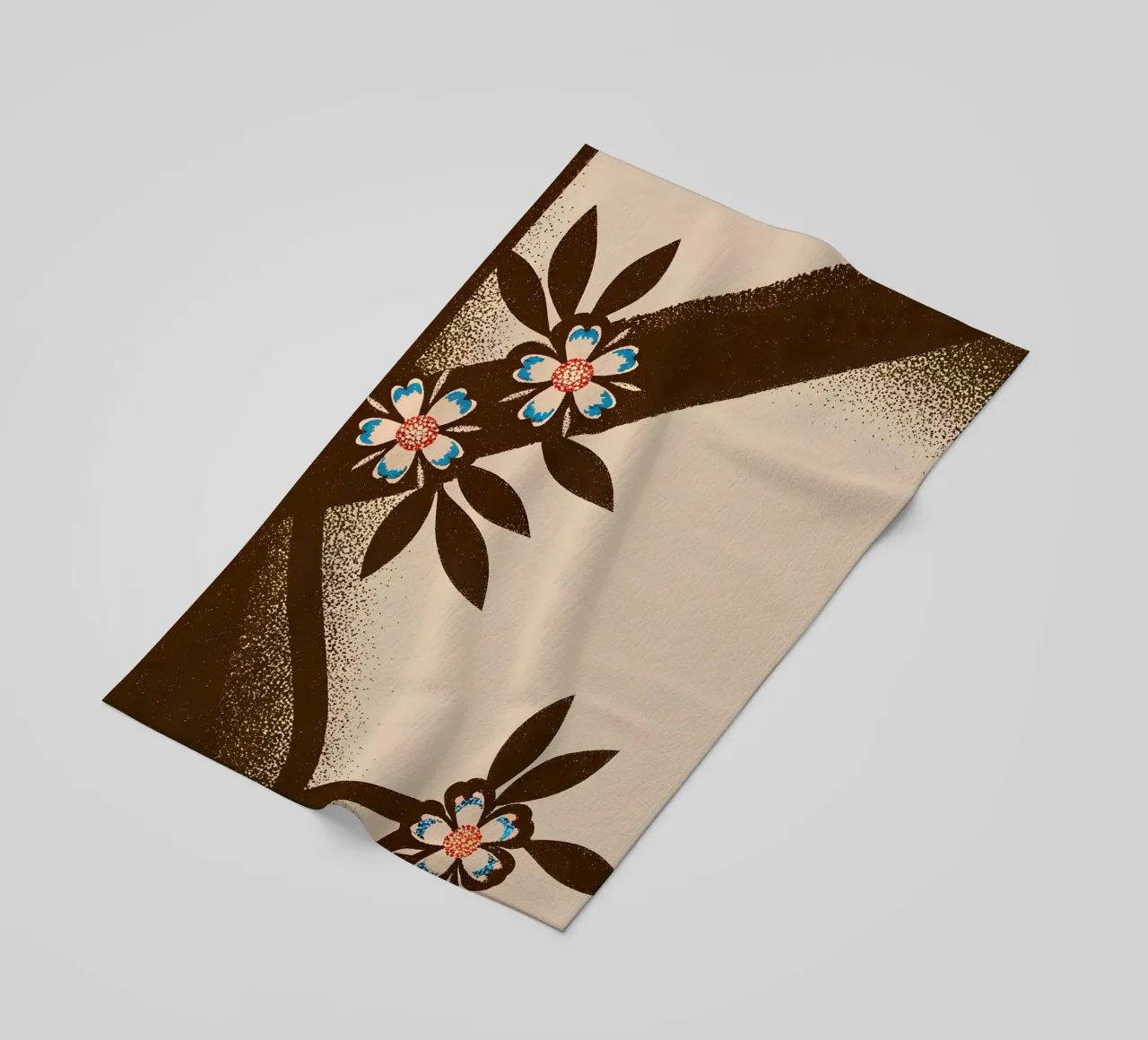 Fiore Pettern telo mare da SOUL SHOP
