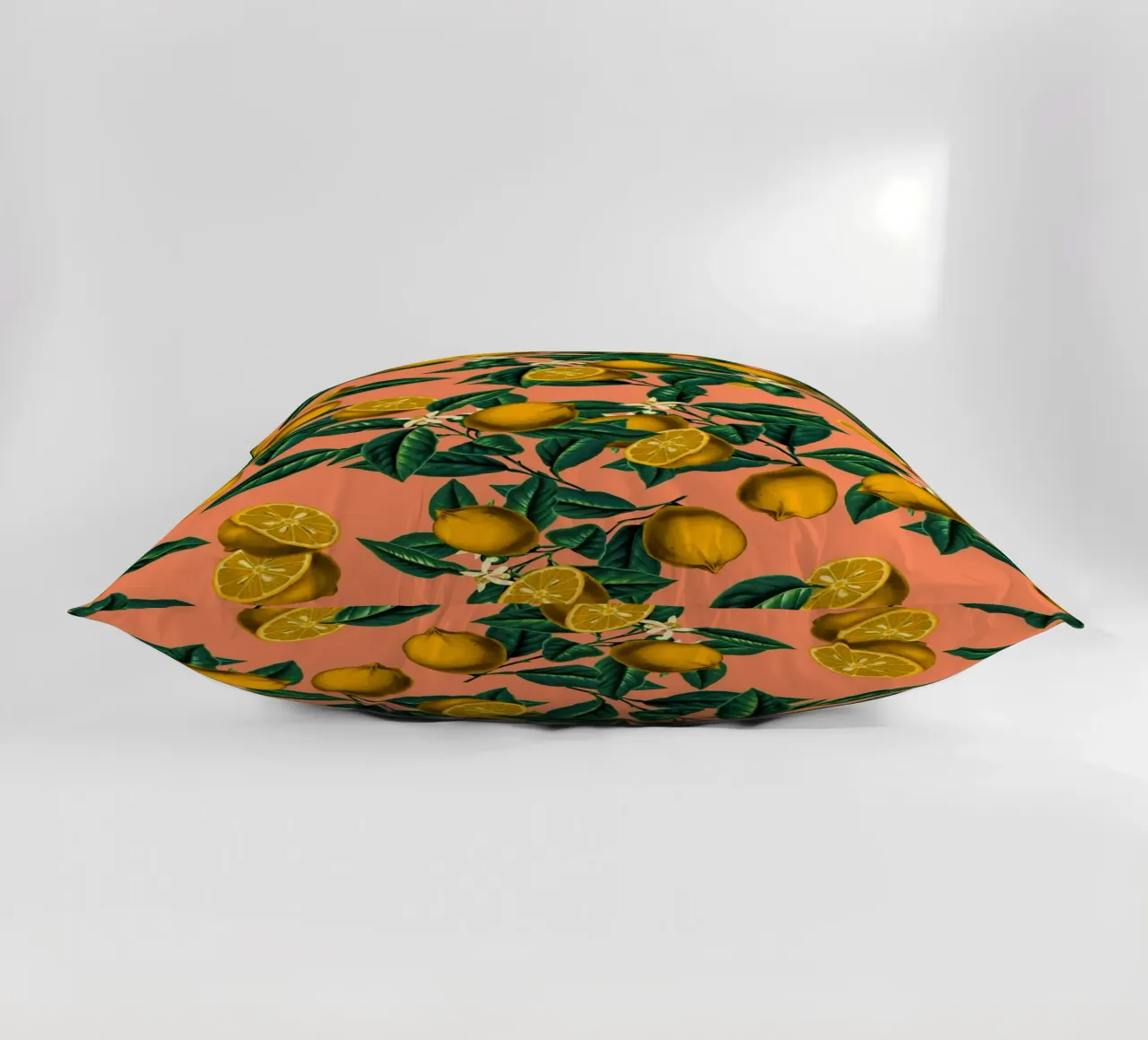 Lemon and Leaf cuscino da burcukorkmazyurek