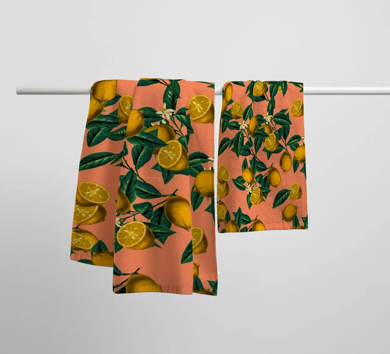Lemon and Leaf asciugamano da bagno da burcukorkmazyurek