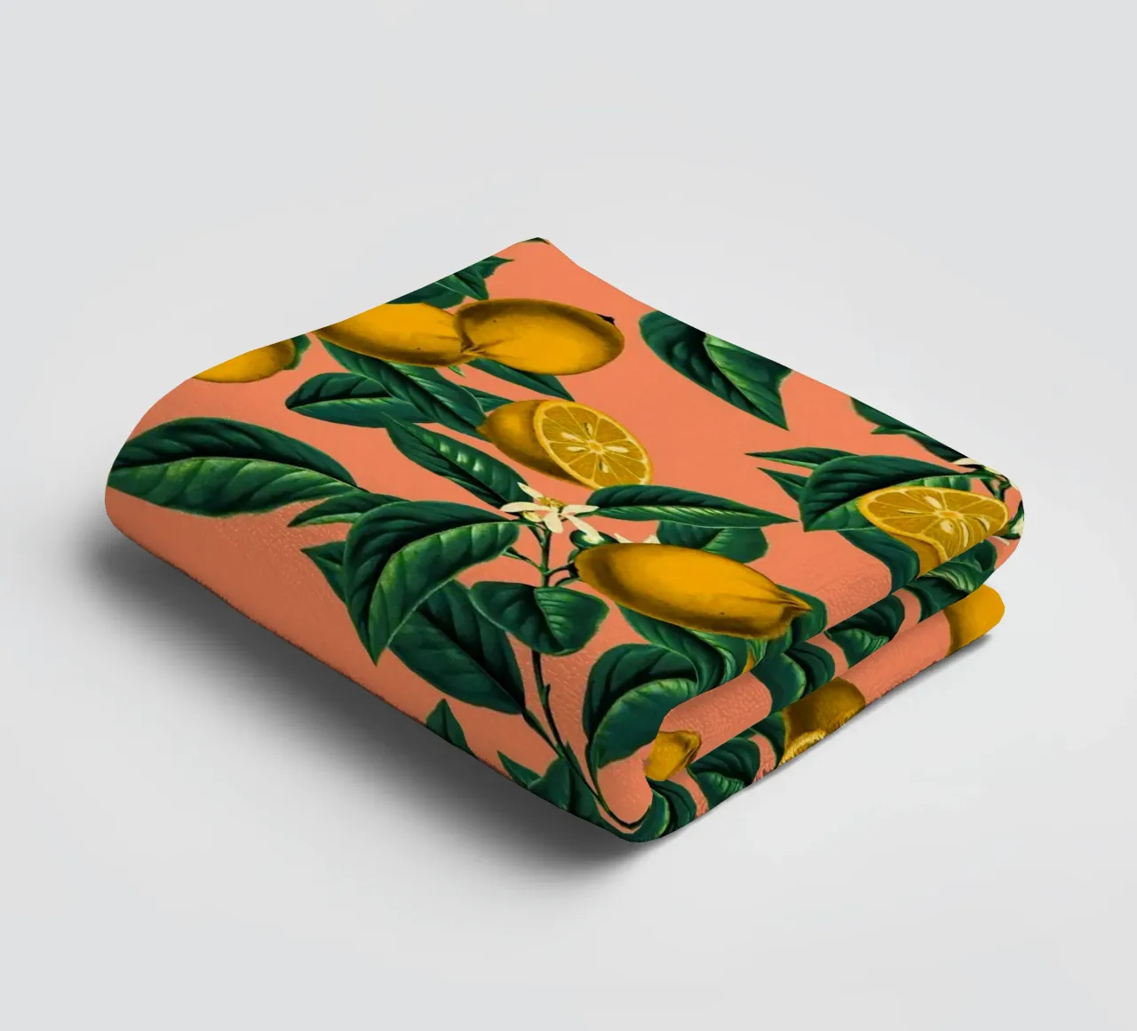 Lemon and Leaf asciugamano da bagno da burcukorkmazyurek