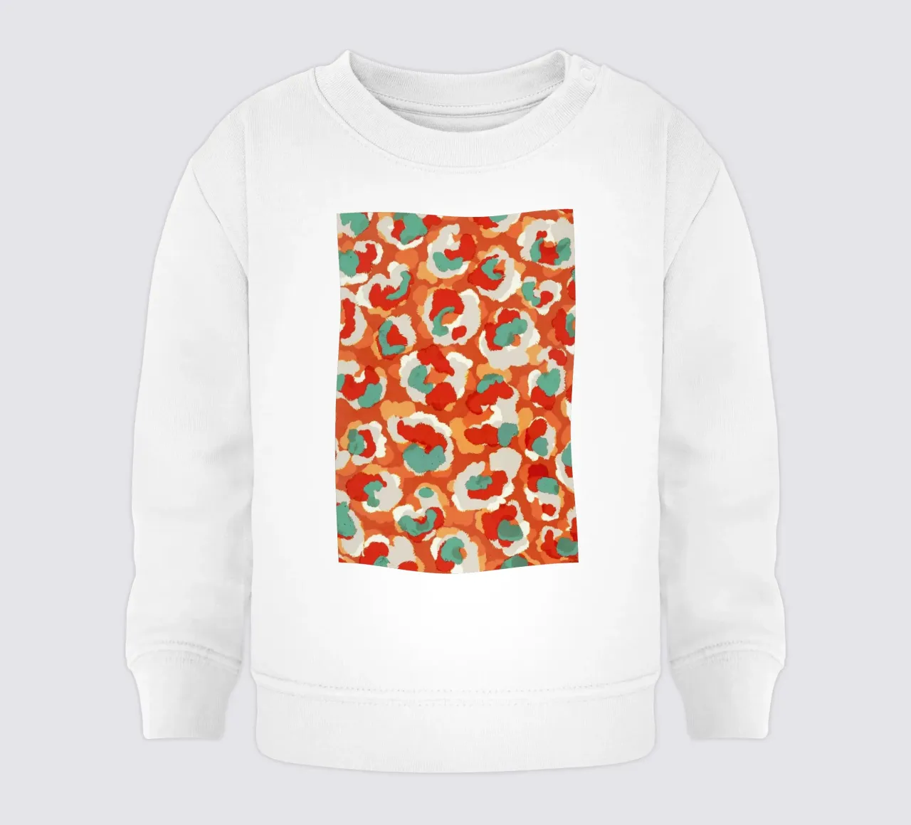 Orange Leo felpa neonato da treechild