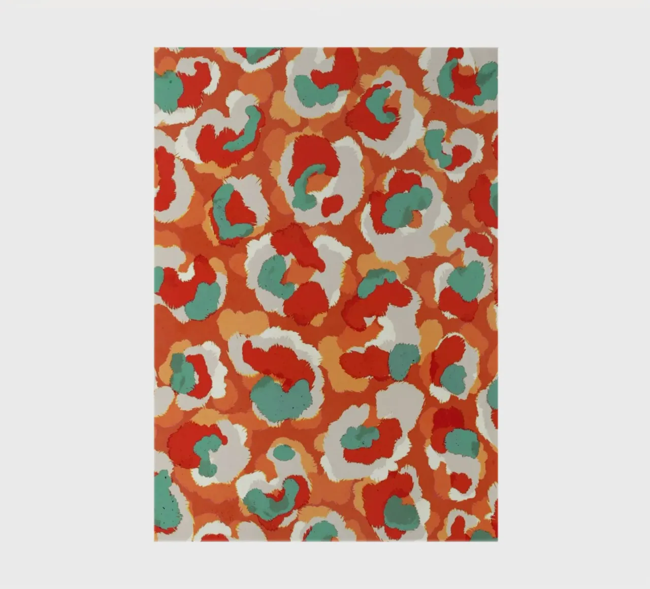 Orange Leo notebook by treechild