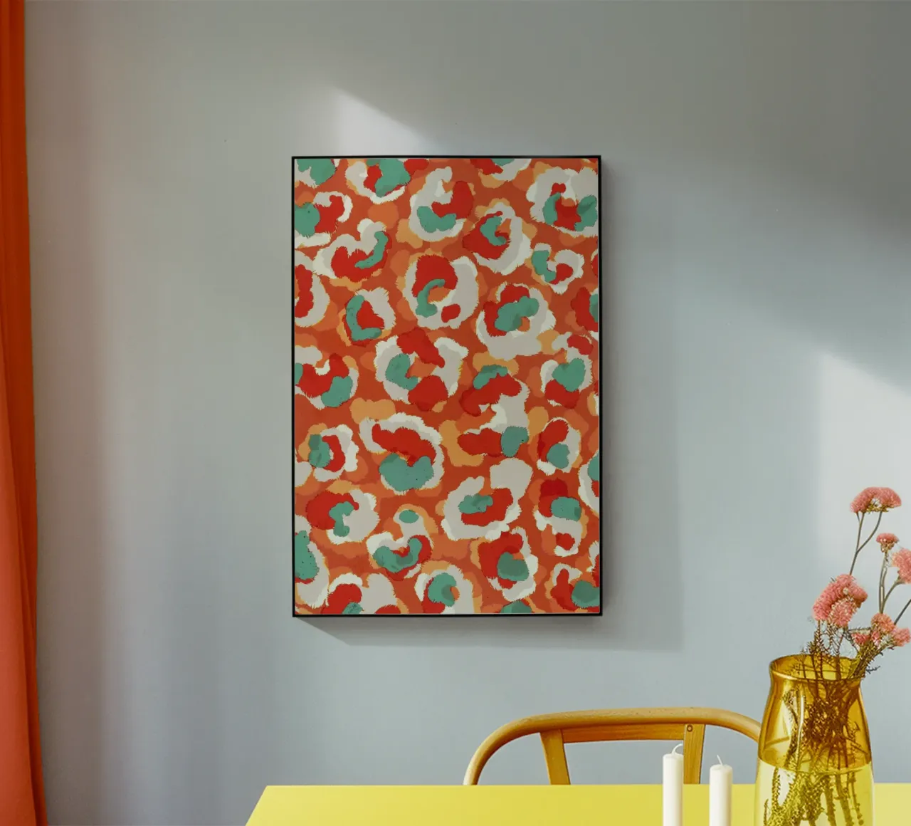 Orange Leo plexiglass da treechild