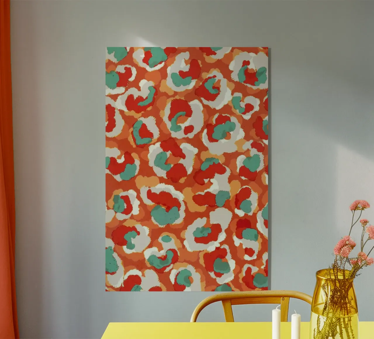 Orange Leo plexiglass da treechild