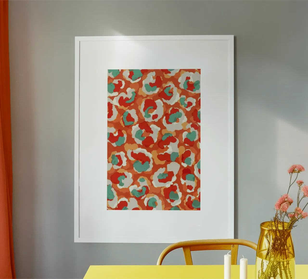 Orange Leo poster da treechild