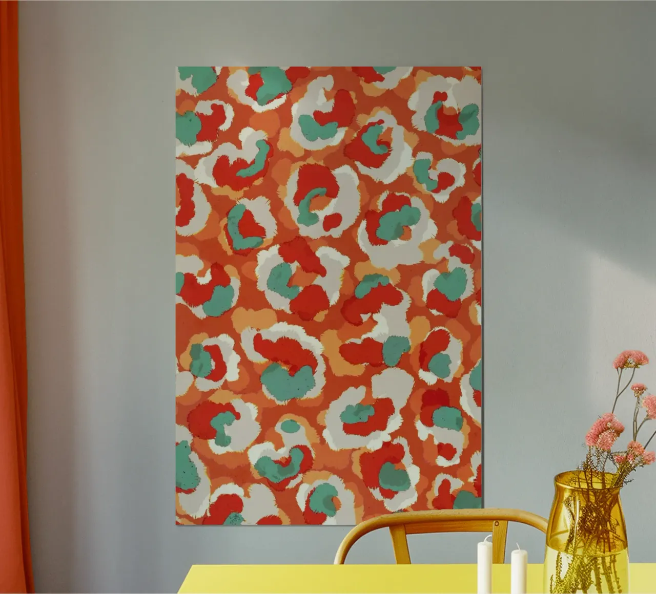 Orange Leo poster da treechild