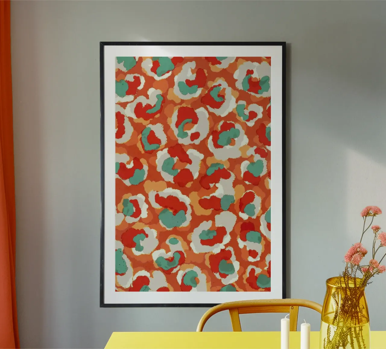 Orange Leo poster da treechild