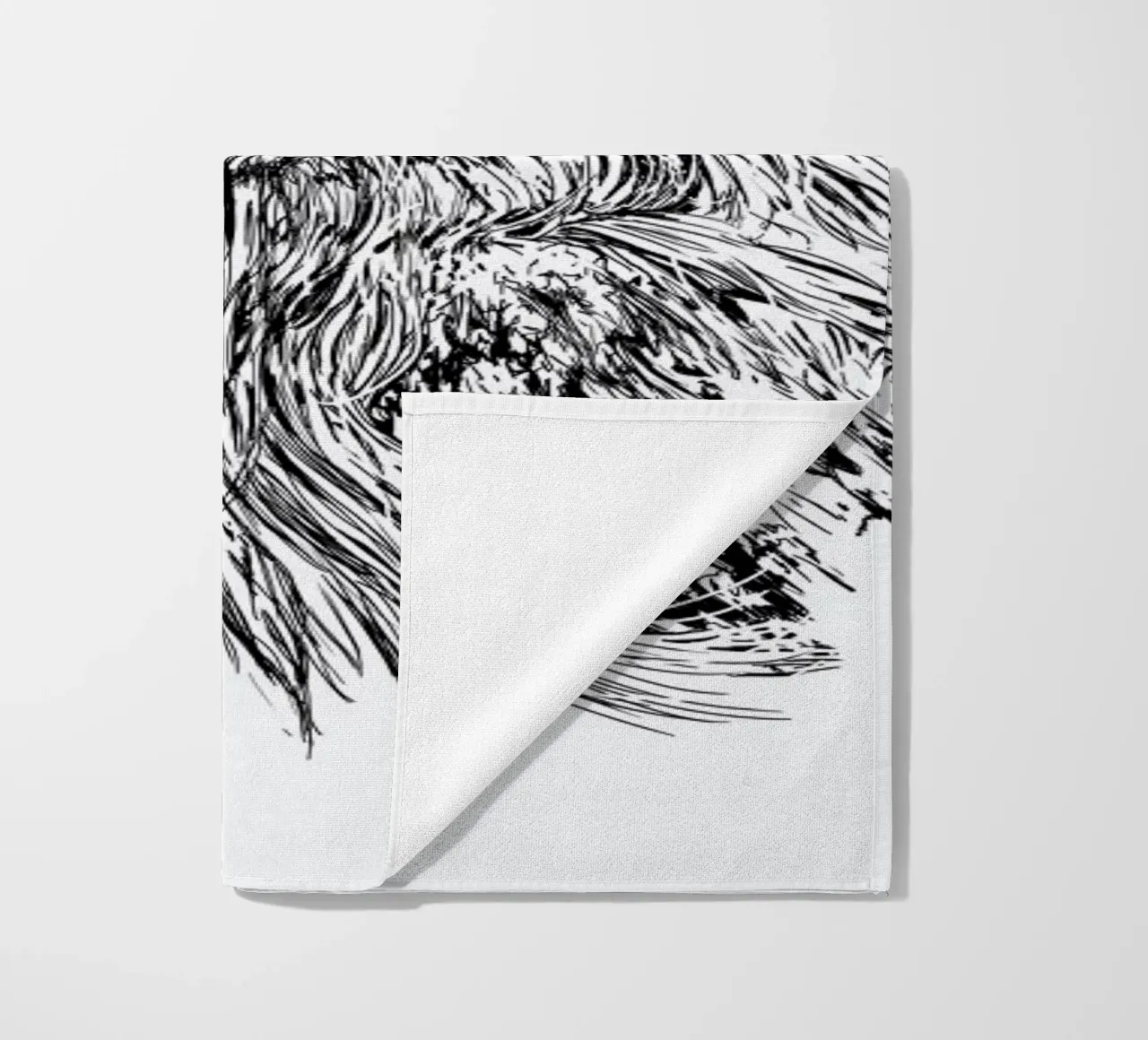 Pandemia 5 beach towel by Noirt
