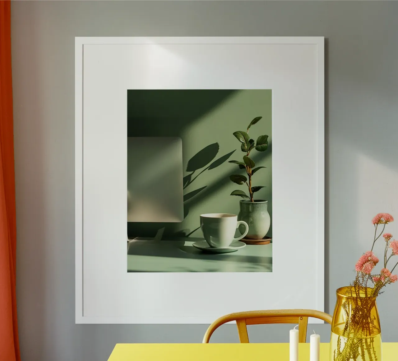 Riverbero di menta carta hahnemühle da PhotoVibe Decor