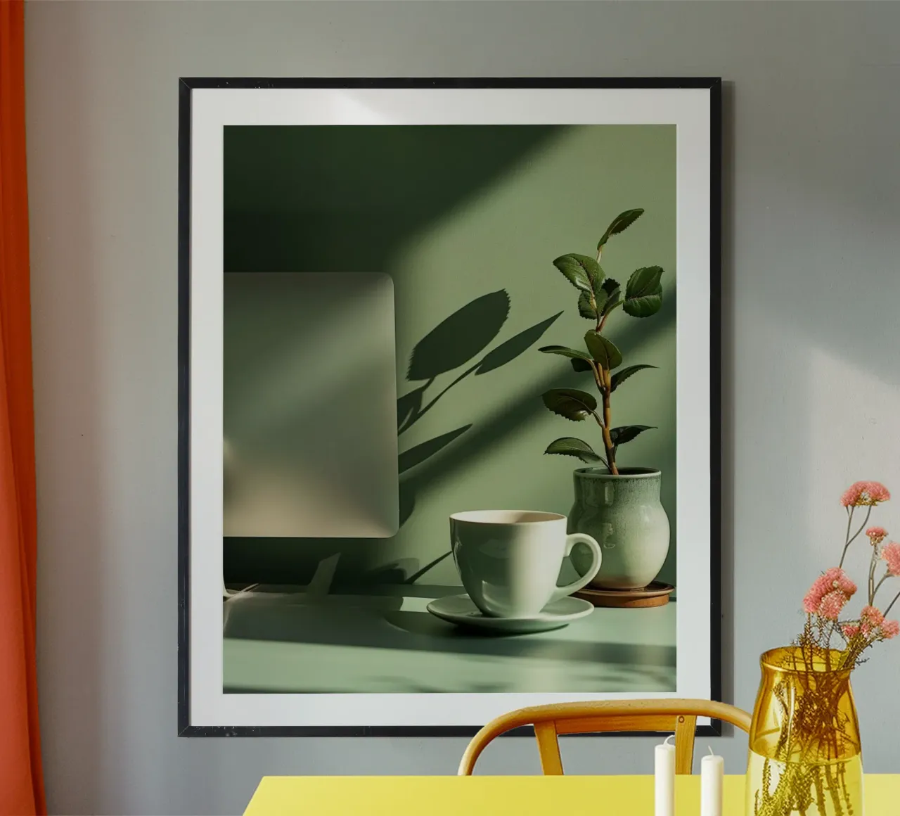 Riverbero di menta carta hahnemühle da PhotoVibe Decor