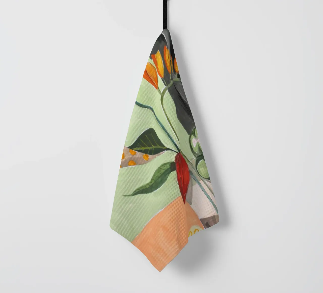 Ikebana canovaccio da cucina da Arty Guava